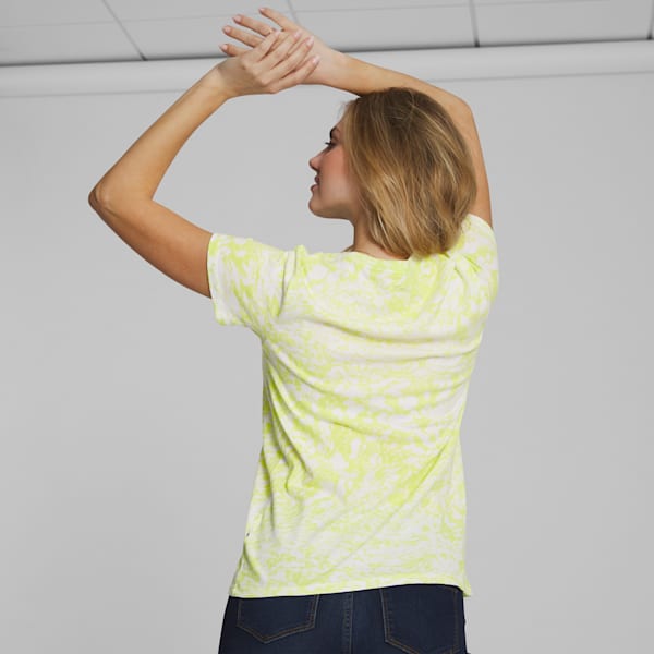 Power AOP Women's Tee , Lily Pad, extralarge
