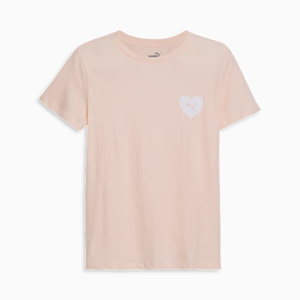 Playera para mujer Heart On Heart, Loveable, extralarge