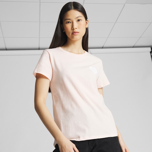 Heart On Heart Women's Tee, Loveable, extralarge
