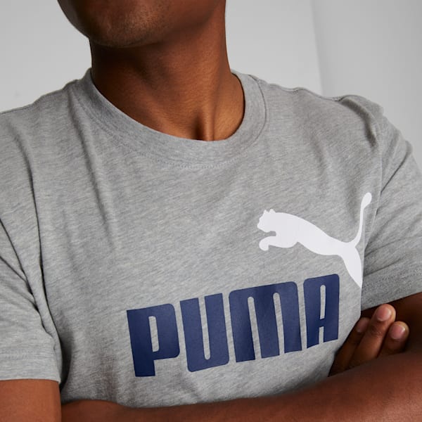 Puma grey t shirt sales