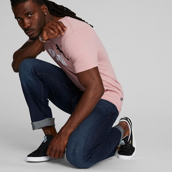 Essentials Logo Men's Tee, Future Pink, extralarge