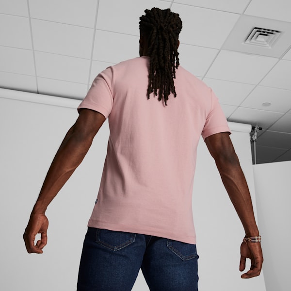 Essentials Logo Men's Tee, Future Pink, extralarge