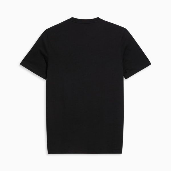 Essentials Men's Logo Tee, Puma Black, extralarge