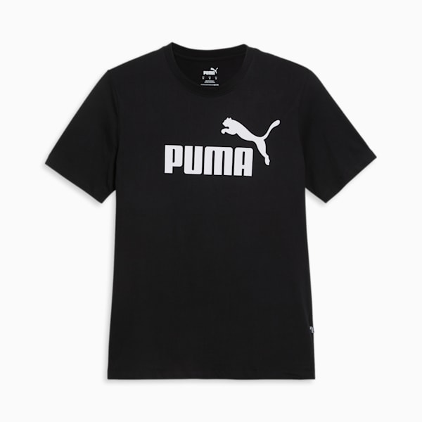 T-shirt logo Essentials, homme, Puma Black, extralarge