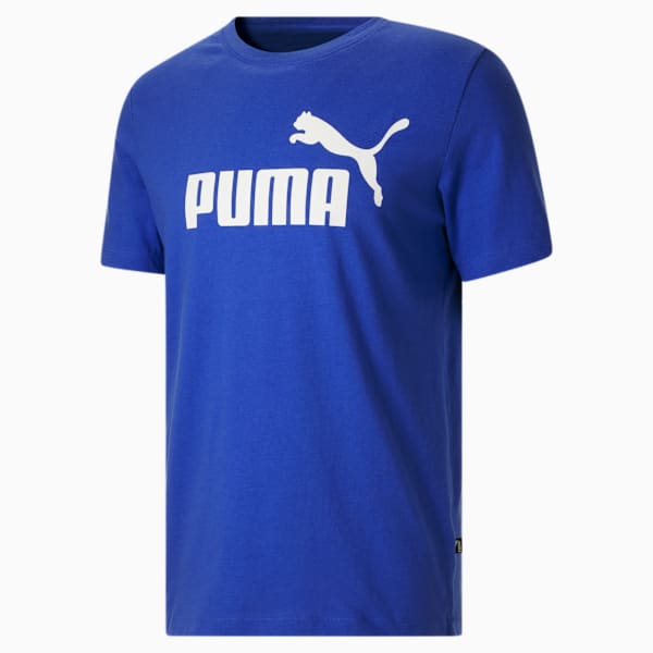 Camiseta con logo para hombre Essentials, Dazzling Blue, extralarge