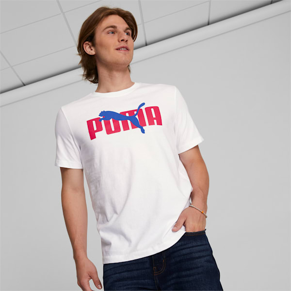 PUMA Cat Overlap Men's Tee | PUMA