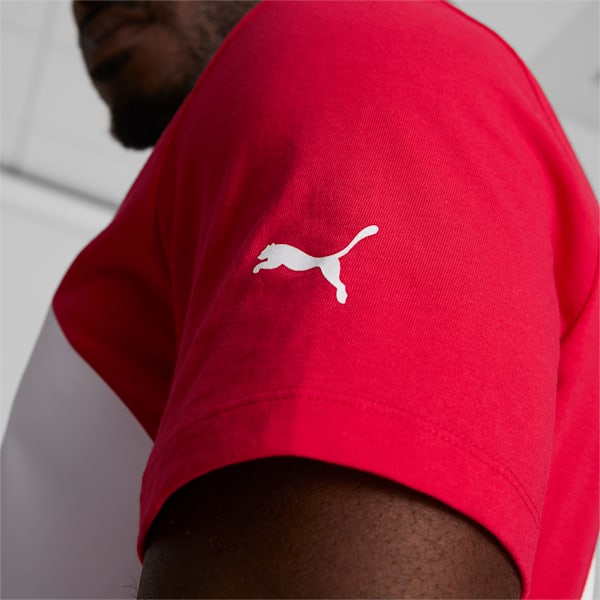 Oversized Logo Men's Tee, For All Time Red, extralarge