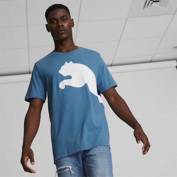 Oversized Logo Men's Tee, Deep Dive, extralarge