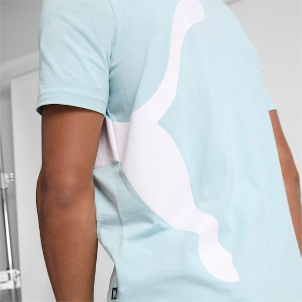 T-shirt surdimensionné à logo Homme, Turquoise Surf, extralarge