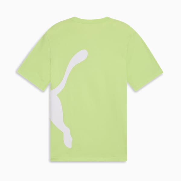 Oversized Logo Men's Tee, Lily Pad, extralarge