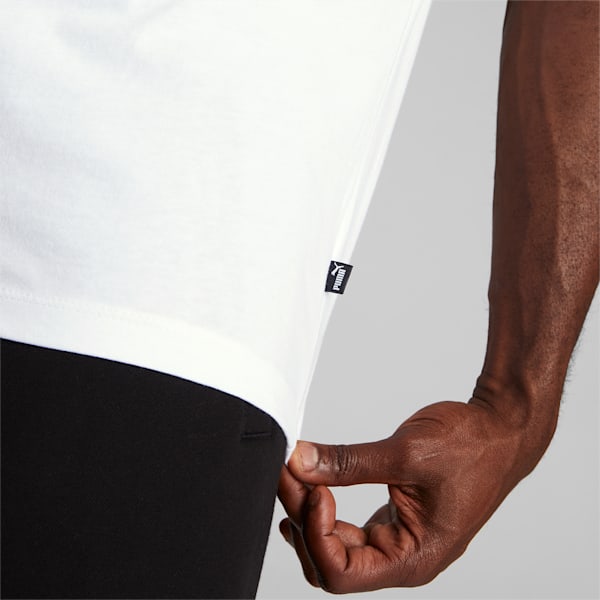 T-shirt PUMA Melted Cat Homme, PUMA White, extralarge