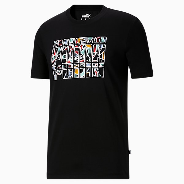 Summer Fill Men's Tee, PUMA Black, extralarge