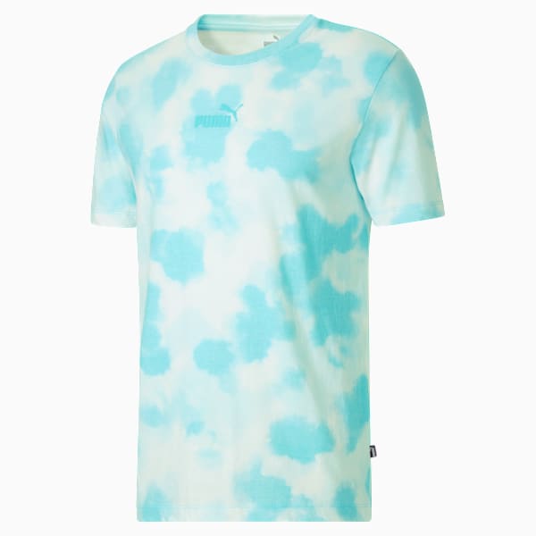 T-shirt Cloud Tie Dye Homme, Hero Blue, extralarge