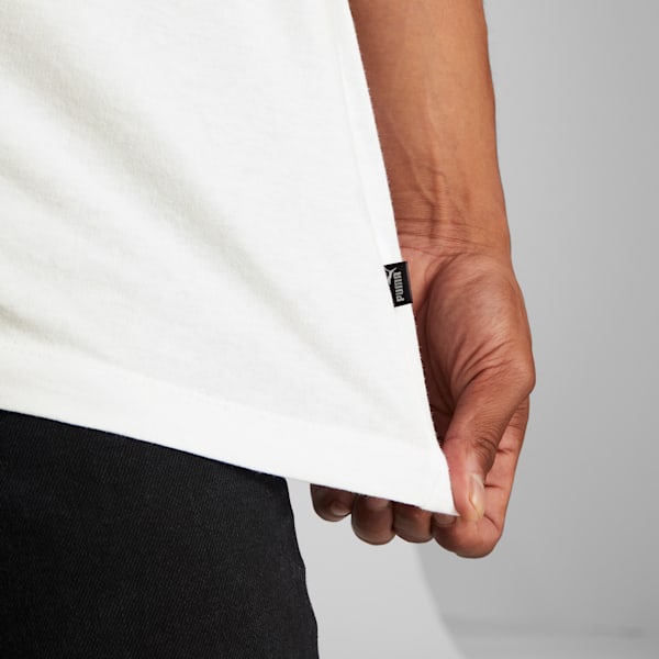 Camiseta para hombre Hoops Court, PUMA White, extralarge