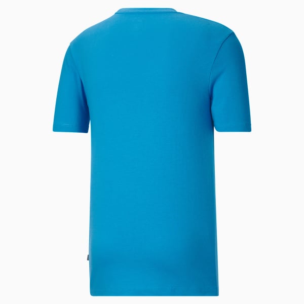 Hoops Court Men's Tee, Bleu Azur, extralarge