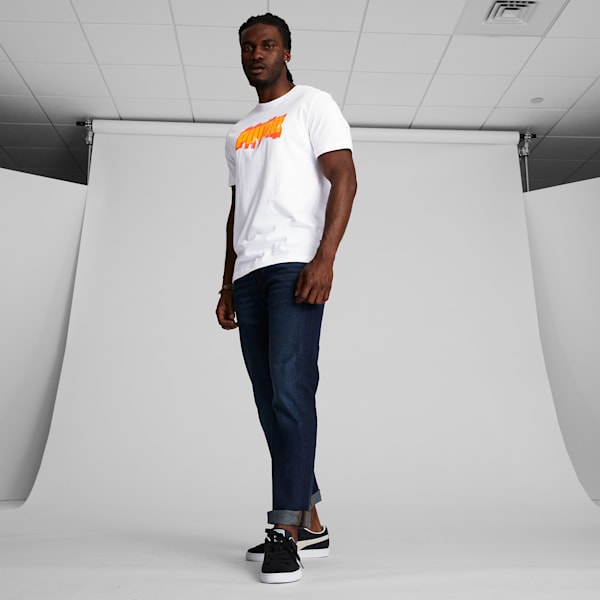 Camiseta de hombre PUMA Paint, PUMA White, extralarge