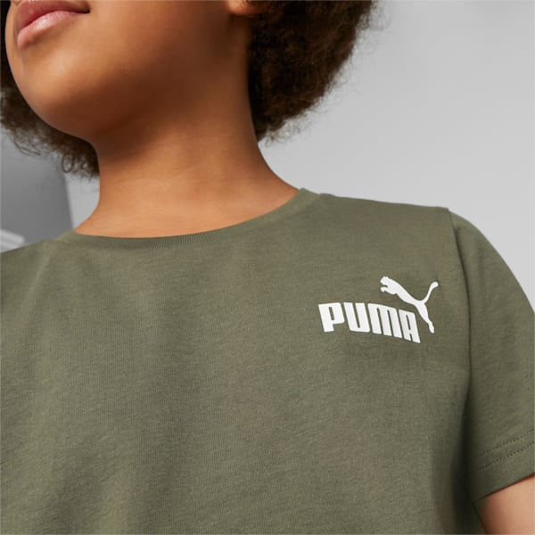 Essentials+ Camo Youth Regular Fit T-Shirt, Green Moss, extralarge-IND