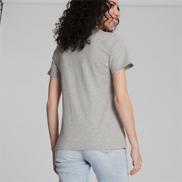 PUMA NYC 5th Ave Subway Women's Tee , Light Gray Heather, extralarge