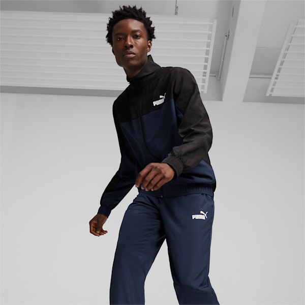Mens woven tracksuit deals
