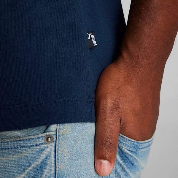 Playera para hombre Essentials Big Cat, PUMA Navy, extralarge