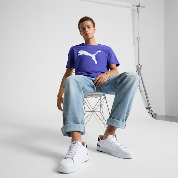 Essentials Big Cat Men's Tee, Lapis Lazuli, extralarge
