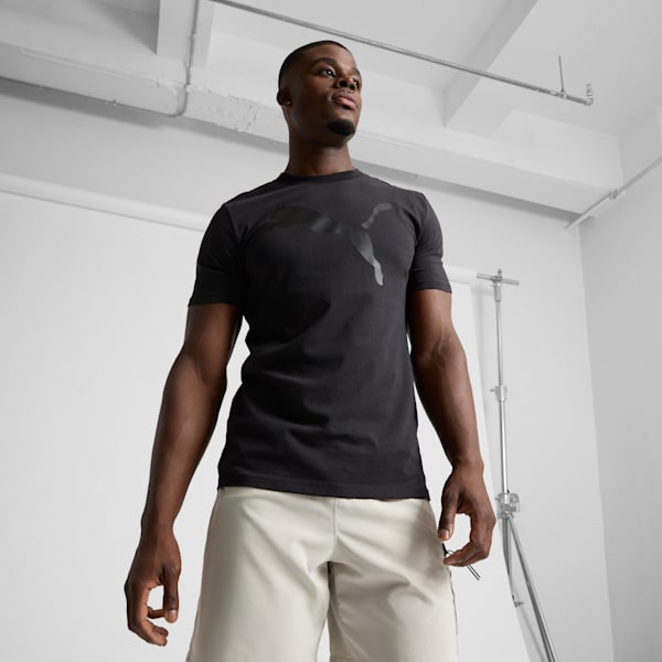 Essentials Big Cat Men's Tee, PUMA Black-PUMA Black, extralarge