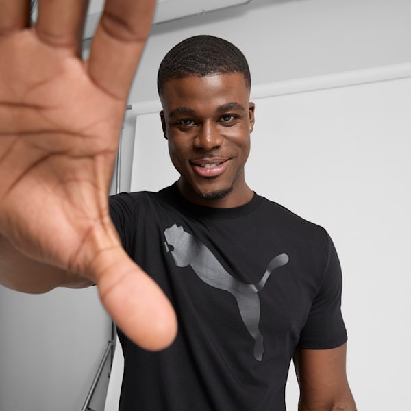 Essentials Big Cat Men's Tee, PUMA Black-PUMA Black, extralarge