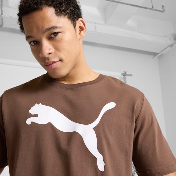 Essentials Big Cat Men's Tee, Espresso Brown, extralarge