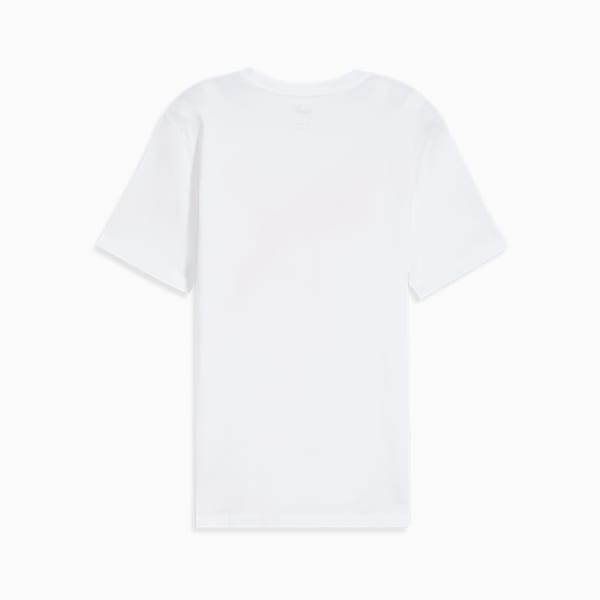 Playera para hombre Essentials Big Cat, PUMA White-For All Time Red, extralarge