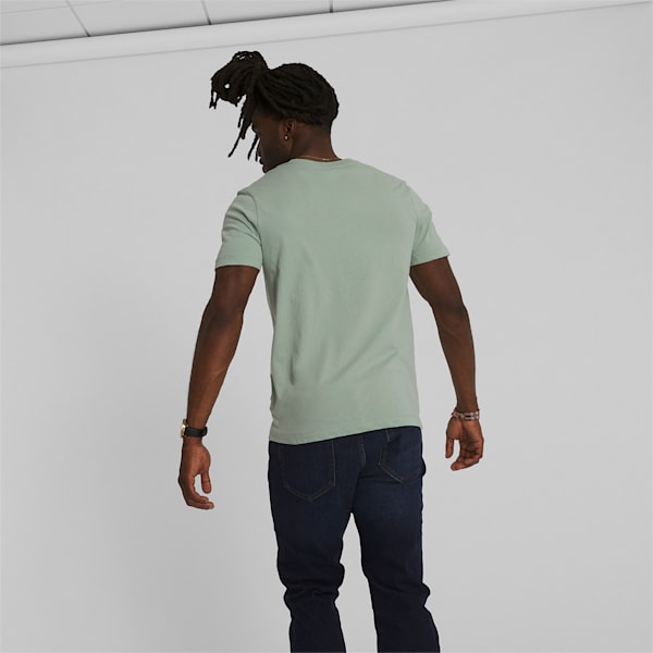 Grow with the Flow Men's Tee, Green Fog, extralarge