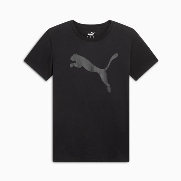Essentials Big Cat Logo Women's Tee, PUMA Black-PUMA Black, extralarge