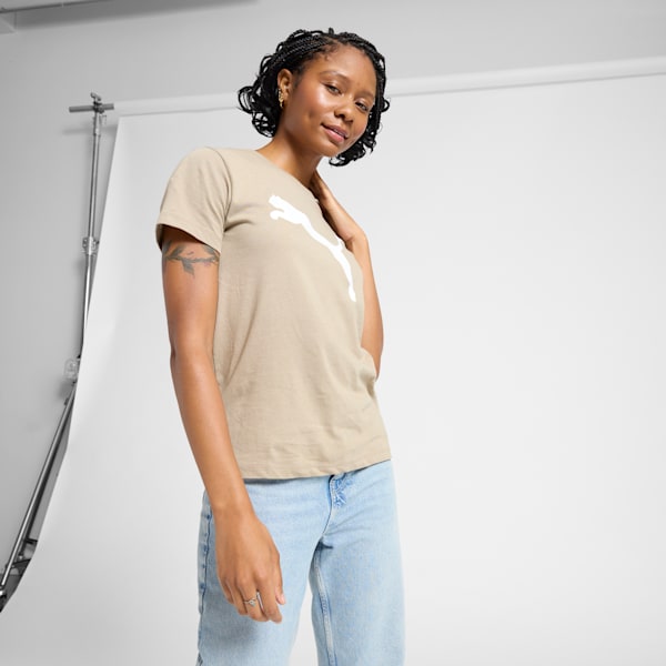 Essentials Big Cat Logo Women's Tee, Oak Branch, extralarge