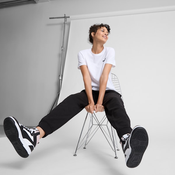 ESSENTIALS Small Logo Women's Tee, PUMA White, extralarge