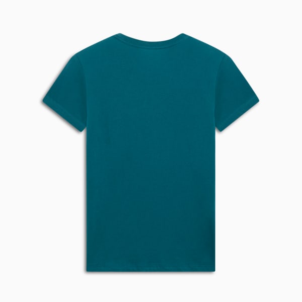 T-shirt à petit logo Essentials Femme, Cold Green, extralarge