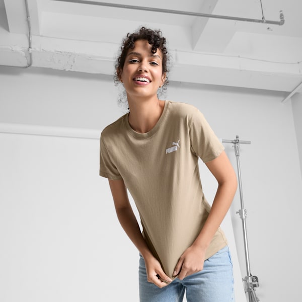 ESSENTIALS Small Logo Women's Tee, Oak Branch, extralarge