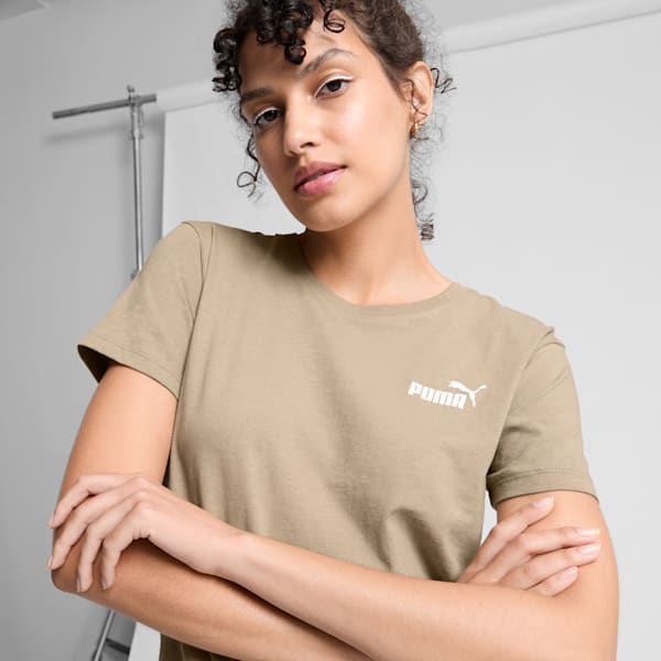 ESSENTIALS Small Logo Women's Tee, Oak Branch, extralarge
