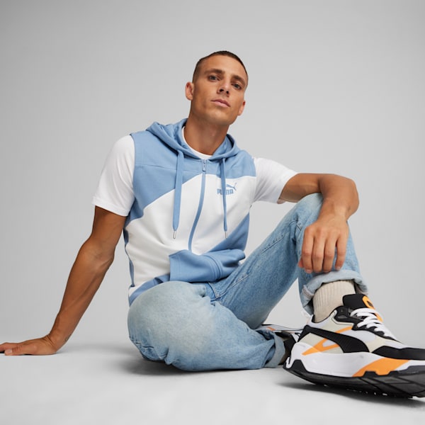 Puma sleeveless hoodie mens clearance