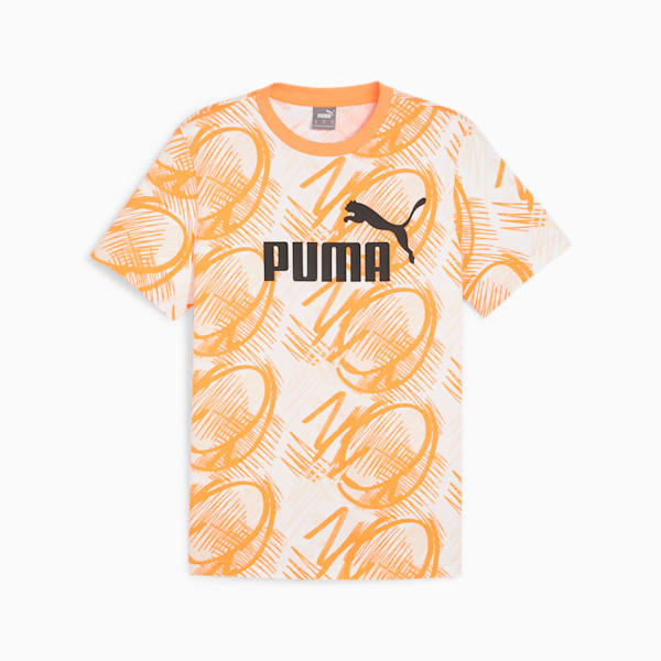 PUMA POWER Men's Tee, Clementine, extralarge