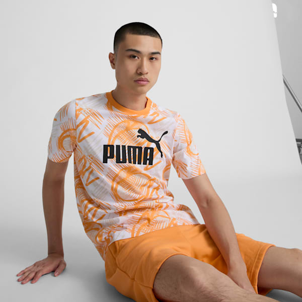 T-shirt PUMA POWER, homme, Clementine, extralarge