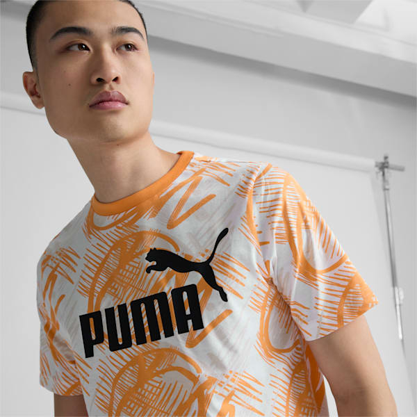 T-shirt PUMA POWER, homme, Clementine, extralarge