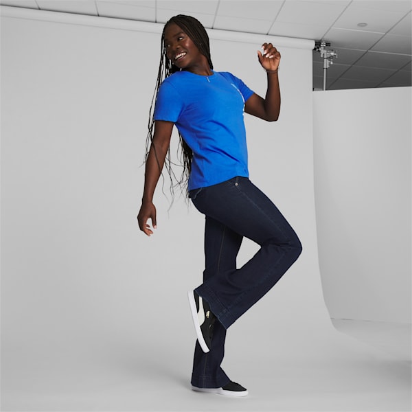 PUMA Font Mix Women's Tee, Royal Sapphire, extralarge