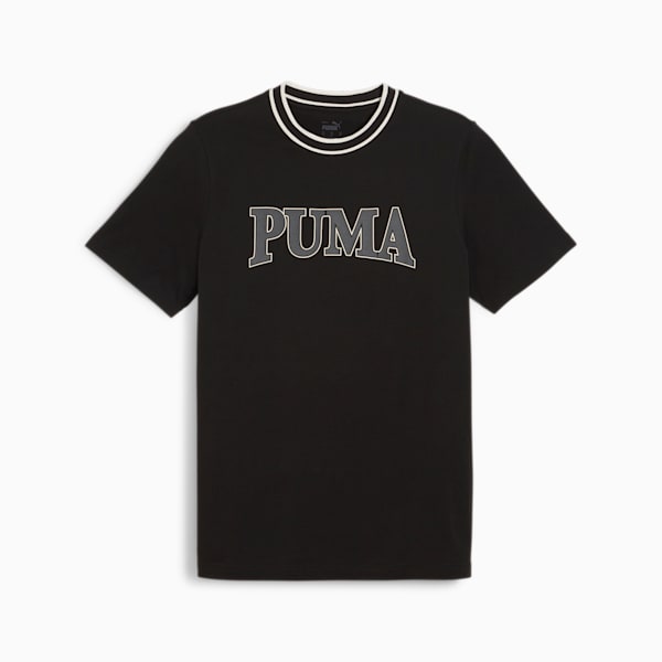 PUMA SQUAD Men's Graphic T-shirt, PUMA Black, extralarge-AUS