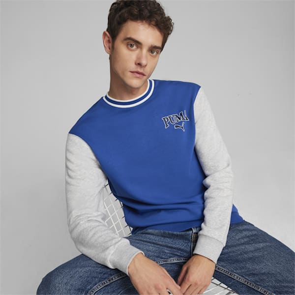 PUMA SQUAD Men's Sweatshirt, Cobalt Glaze, extralarge-IND