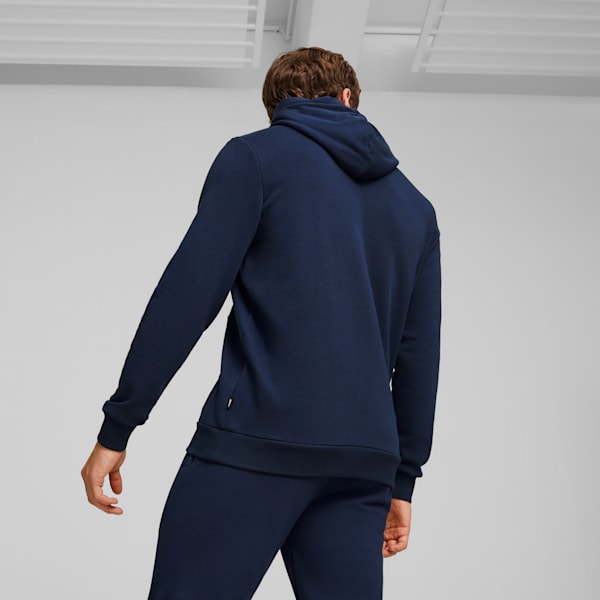 ESS+ LOGO LAB Men's Hoodie, Club Navy, extralarge