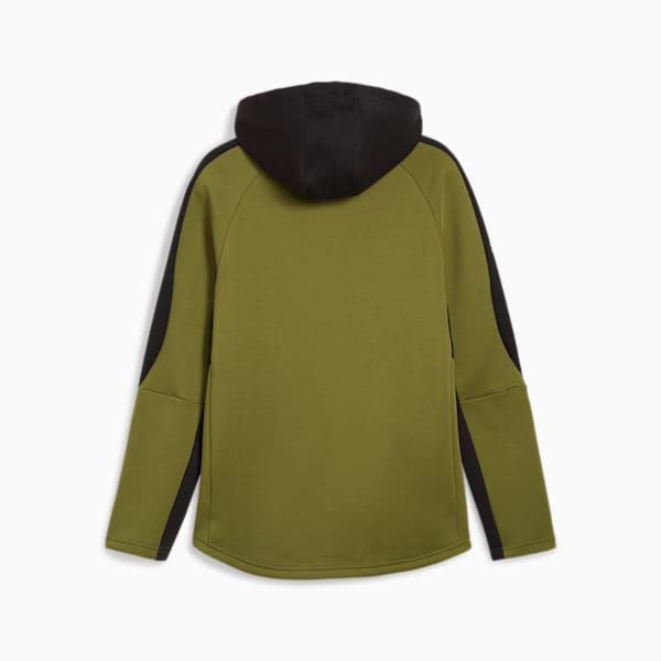 EVOSTRIPE Men's Full-Zip Hoodie, Olive Green, extralarge-GBR