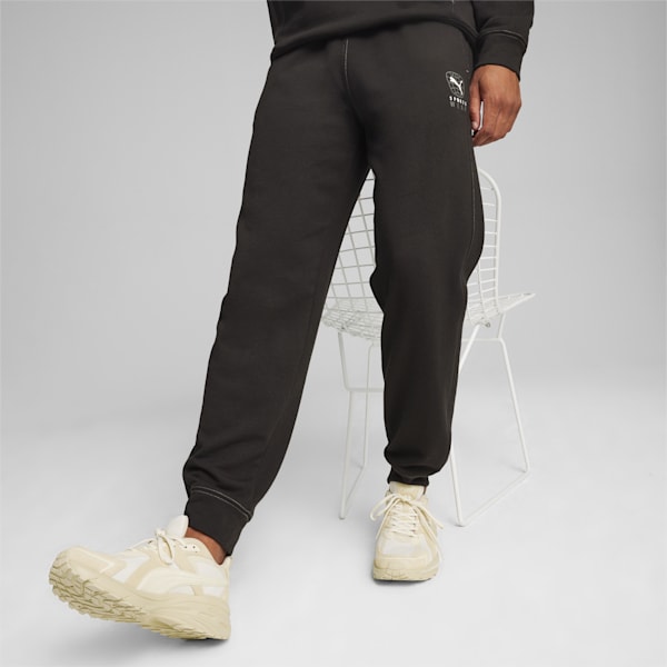 BETTER SPORTSWEAR Men's Sweatpants, PUMA Black, extralarge-IDN