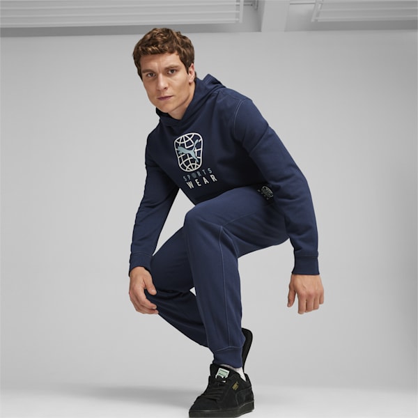 BETTER SPORTSWEAR Men's Sweatpants, Club Navy, extralarge-IND
