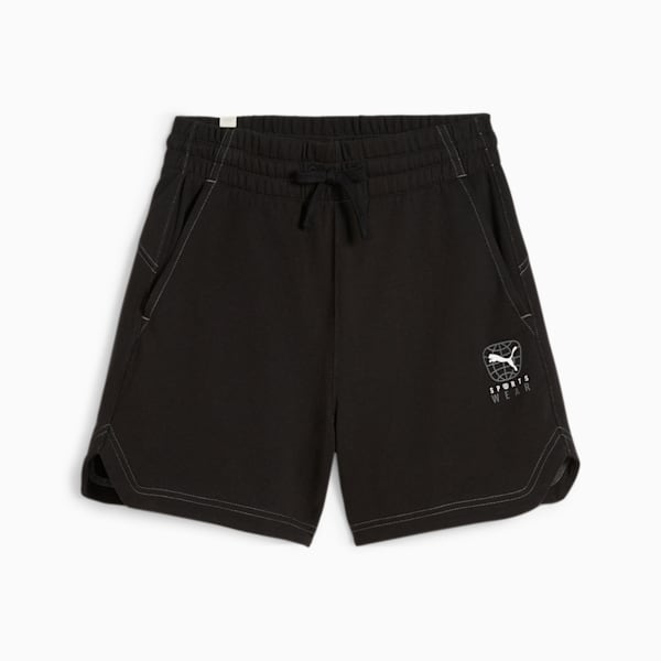 BETTER SPORTSWEAR Women's Shorts, PUMA Black, extralarge-IND