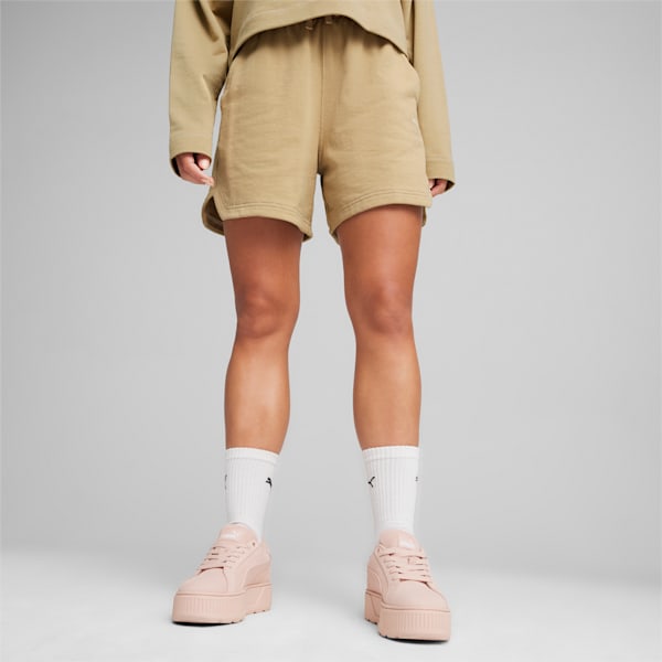 BETTER SPORTSWEAR Women's Shorts, Prairie Tan, extralarge-IND