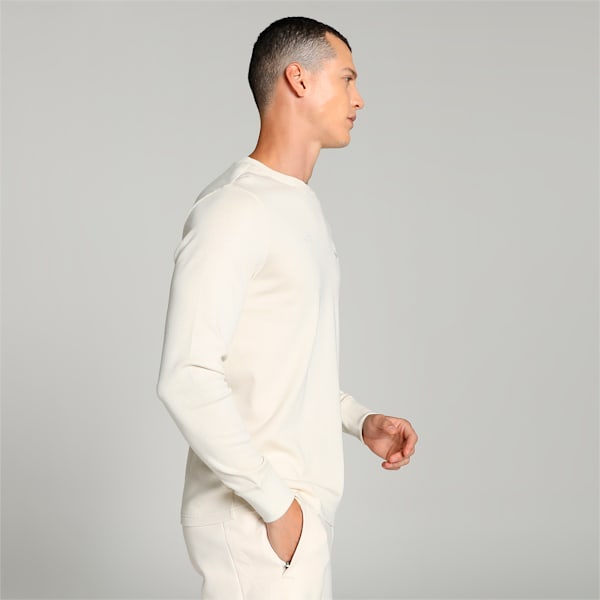 PUMA x one8 Signature Men's Long Sleeve T-shirt, Alpine Snow, extralarge-IND